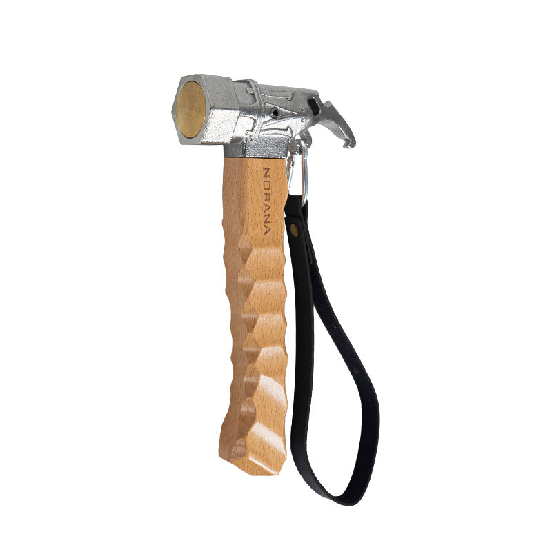 NOBANA Outdoor Multifunctional Camping Hammer with Handle