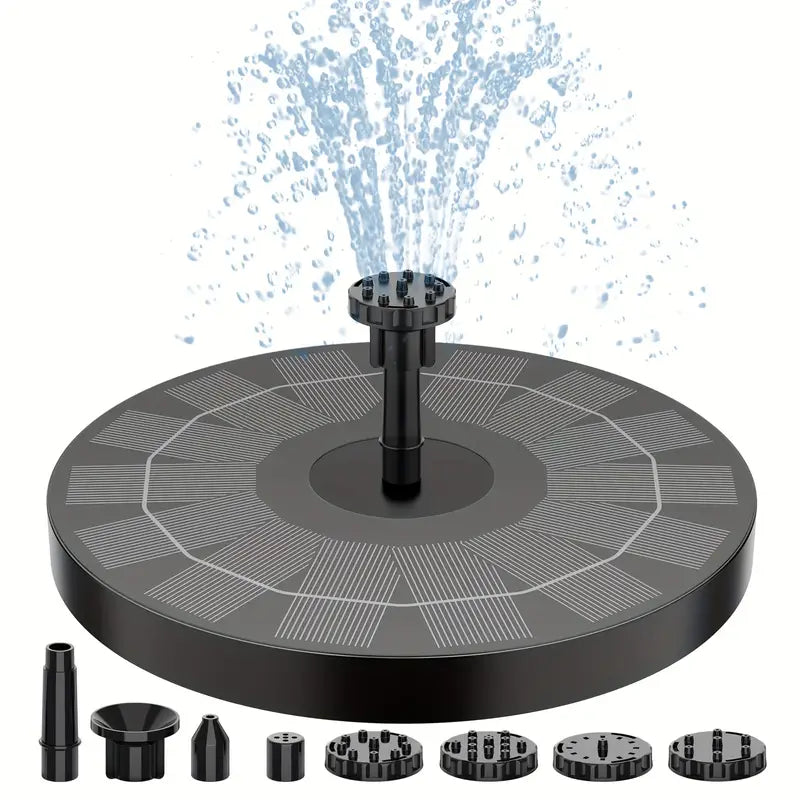 Solar Bird Bath Fountain Pump for Garden and Outdoor Use