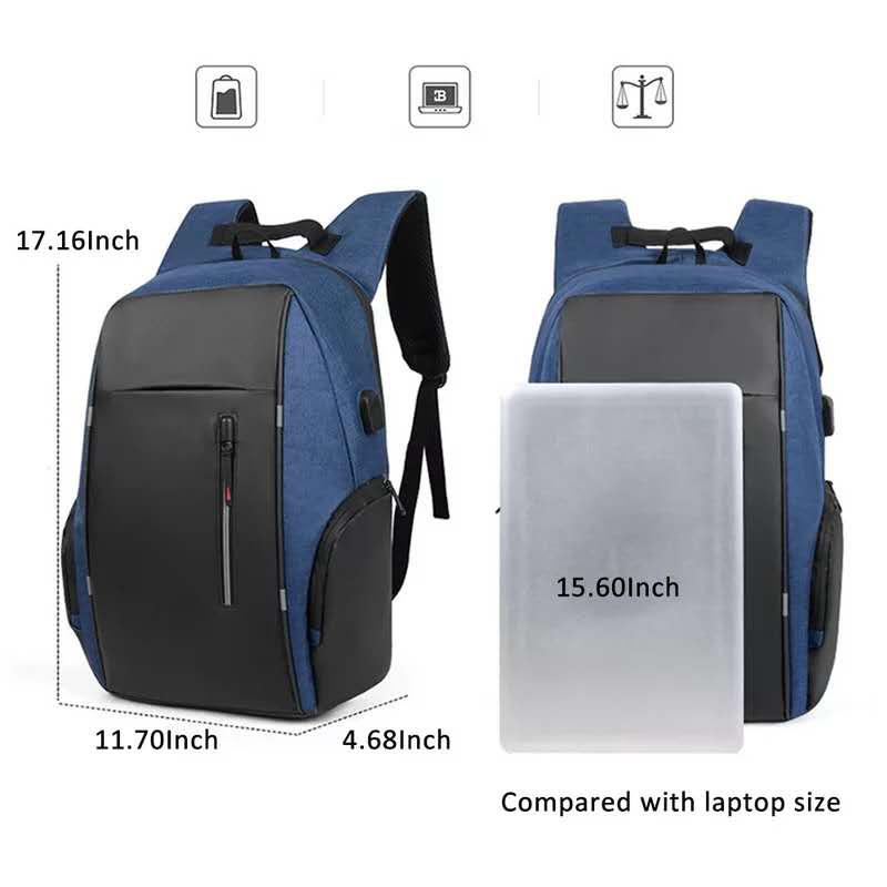 USB Waterproof Multi-Function Large Capacity Backpack