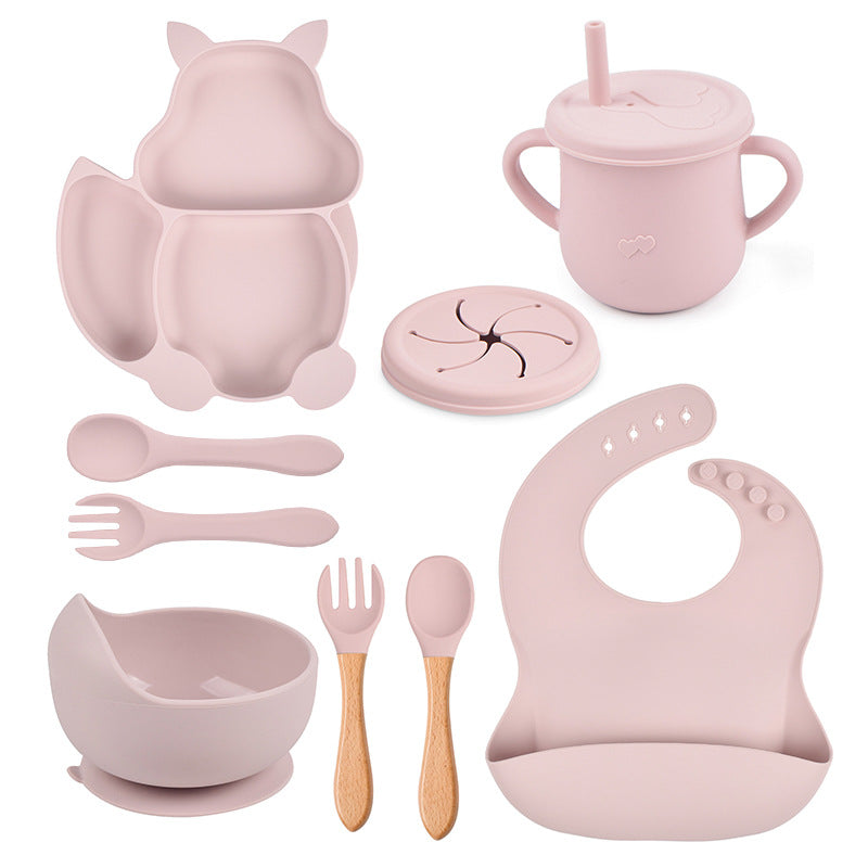 Infant Silicone Gel Feeding Set