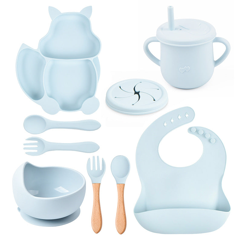 Infant Silicone Gel Feeding Set
