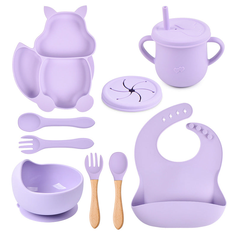 Infant Silicone Gel Feeding Set