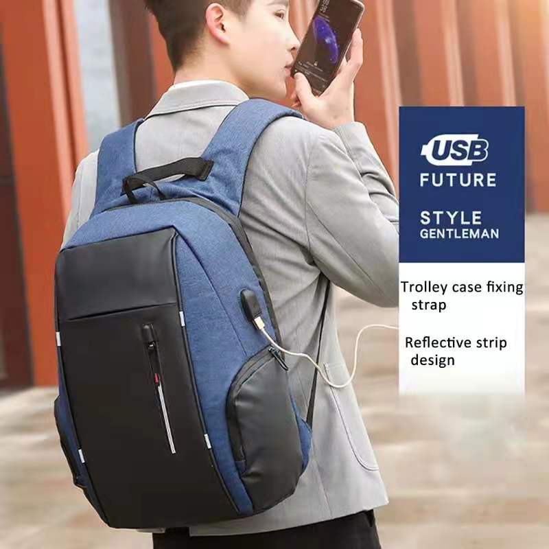 USB Waterproof Multi-Function Large Capacity Backpack
