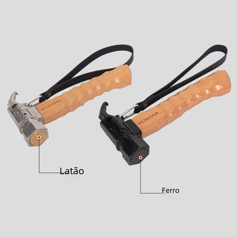 NOBANA Outdoor Multifunctional Camping Hammer with Handle