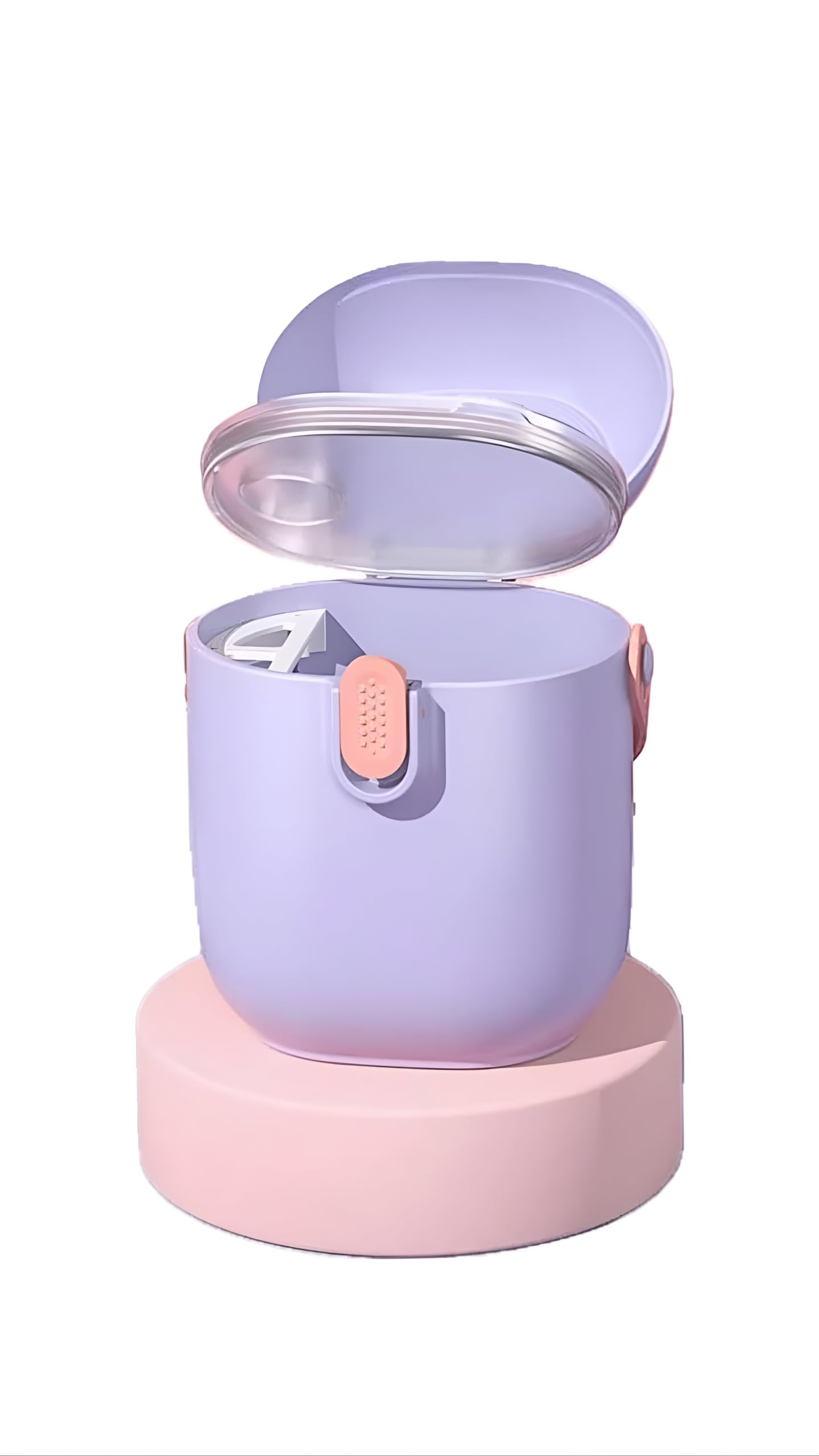 Baby Formula Formula Container to Go Formula Dispenser on the Go Baby Baby Bottles Portable Container for Milk Powder Snacks Candy Fruits (Purple)